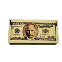 КУПИТЬ КУПЮРНИЦУ "100 ДОЛЛАРОВ" С ПУТИНЫМ" во Сызрани